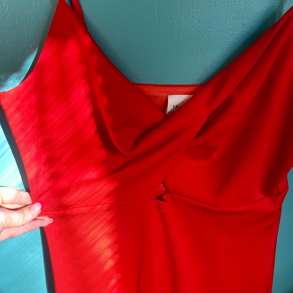 Red Mini Dress - Picture 4 of 5